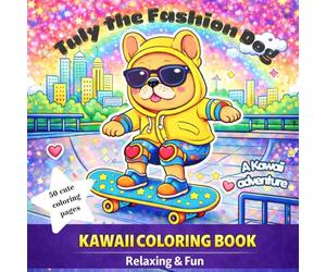 Tuly the Fashion Dog: Kawaii Adventures - Cute Dog Story for Kids, Fun Picture Book with Music, Style & Friendship: Kawaii Adventures - Cute Dog Story ... OF TULY THE FASHION DOG - COLORING SERIES!)