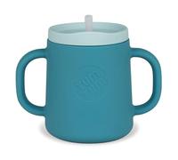 TUM TUM Vaso de Aprendizaje Bebé Diseñado por una Nutrionista, 180ml, Azul