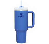 Tumador de vaco de acero inoxidable Stanley Quencher H2.0 Flow Scar inoxidable con tapa y paja para t o caf helado (Iris 40 oz)