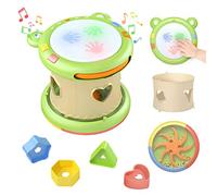 tumama Juguetes Musicales para Bebes,Bebes Instrumentos Musicales Tambores Electronica para niños,niños Juguetes sensoriales Cajas de música Juguetes para Bebés