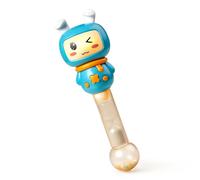 TUMAMA KIDS Sonajero Juguete Bebe, Gato Sonajeros Electrónico Con 7 Luz y Musicales En 4 Modos, Sonaglio Regalo Bebés De 6 9 12 Meses a 2 Años, Montessori Sensorial Baby Instrumentos Rattle Toys