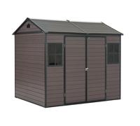 Tumba casa de herramientas de plástico 2,4 x 1,9 m Store Boss antracita