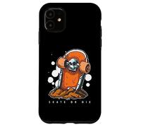 Tumba Cráneo Muerto Patinador Patín Muerto Regalo de Patinet Carcasa para iPhone 11