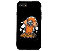 Tumba Cráneo Muerto Patinador Patín Muerto Regalo de Patinet Carcasa para iPhone SE (2020) / 7/8