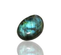 Tumbled Polished Natural Labradorite Stone Crystals, Palm Stone, Worry Stone, Crystals and Healing Stones Quartz Bulk for Wicca, Reiki, Healing Energy, Chakra Stones, Witchcraft Supplies(1Pcs)