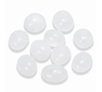 Tumbled Polished Natural Quartz Crystals Stone, Crystals and Healing Stones Quartz Bulk for Wicca, Reiki, Healing Energy, Chakra Stones, Witchcraft Supplies(10Pcs)