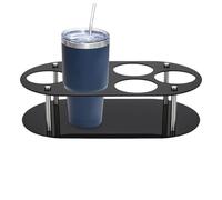 Tumbler Holder Organizer, Water Bottle Rack, 6-Slot Storage Stand, Space Saving Design, Non-Slip Base Structure, Stackable Frame Build, Perfect for Cabinet, Countertop, Pantry, 40x23x10cm