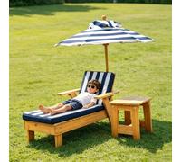 Tumbona Infantil De Exterior, Sillas De Playa De Madera, Cama Para Perros