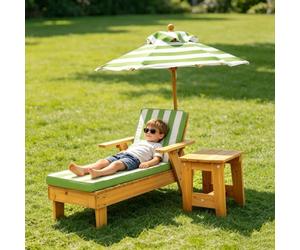 Tumbona Infantil De Exterior, Sillas De Playa De Madera, Cama Para Perros
