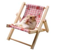 Tumbona para hámster, muebles de animales pequeños, tumbona para mascotas, de ocio para mascotas, decoración de silla de playa para descansar, jugar, , chinchilla, ardilla, jerbo, balcón