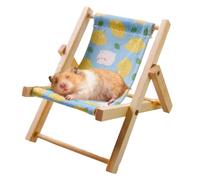Tumbona para hámster, muebles para animales pequeños, silla para mascotas de 3,94x4,72x4,33 pulgadas, lugar de descanso , accesorio moderno para balcón con diseño elegante, herramienta para do