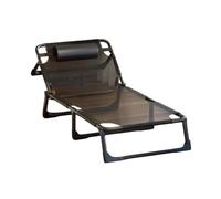 Tumbona Plegable De 191x71cm, Cama Camping Portátil, For Exterior/hogar, con Bolsa Almacenamiento, Capacidad Peso 200kg(Color 2)