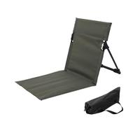 Tumbona Plegable Ligera - Silla de Playa Reclinable Portátil Con Respaldo Ajustable & Bolsa Para Pescar, Barbacoas, Picnic, Senderismo, Viajar