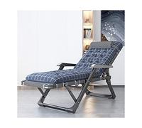 Tumbona plegable para exteriores, playa, tomar el sol, patio, piscina, césped, terraza, reclinable, portátil, de 5 posiciones, con almohada, reposabrazos de masaje (color: C) progreso