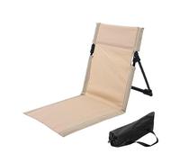 Tumbona Plegable para Playa, Esterilla de Playa, Plegable con Respaldo, colchoneta Acolchada, Tumbona Plegable, Esterilla de Playa (no Ajustable en la Espalda)