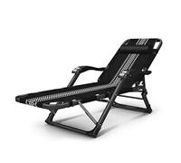 Tumbona plegable resistente para jardín, portátil, reclinable, muebles relajantes ajustables para patio al aire libre y césped, perfecta para vistas panorámicas