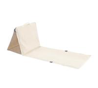 Tumbona portátil - Cojín plegable para silla de playa con respaldo reclinable, colchoneta ergonómica | Experiencia de descanso mejorada, fácil tomar el sol para superficies de hierba o piedra, cómodo