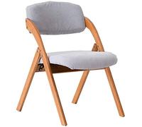 Tumbona silla de jardín plegable de madera maciza, mesa de comedor familiar y silla escandinava, moderna y minimalista, silla de café combinada (color G) E (B)