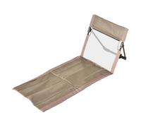 Tumbonas De Playa | Sillón Reclinable Para Estera De Playa - Silla Plegable Para Acampar Al Aire Libre, Respaldo De Malla Transpirable | Cojín Extendido, Marco De Aleación De Aluminio De Alta Densidad