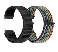 TumCez 18 mm, 19 mm, 20 mm, 22 mm, correa para hombre y mujer, ajustable de liberación rápida correas de reloj de nailon para Samsung/Garmin/Fossil/Amazfit/Huawei Reloj
