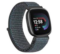 TumCez Correa de nailon compatible con Fitbit Versa 4/Fitbit Versa 3/Fitbit Sense 2/Fitbit Sense Correa deportiva de repuesto ajustable para mujer y hombre, Uvas moradas, 6.3in-9.0in (160mm-230mm)
