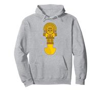 Tumi Dorado del Perú - Cultura Inca Moche Sudadera con Capucha