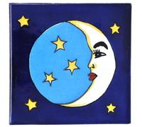 Tumia LAC Azulejos Mexicanos Artesanales de Talavera de 10.5cm - Azulejo Individual