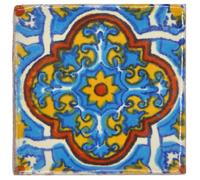 Tumia LAC Azulejos Mexicanos Artesanales de Talavera de 5cm - Azulejo Individual