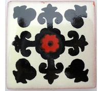 Tumia LAC Azulejos Mexicanos Artesanales de Talavera de 5cm - Azulejo Individual