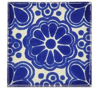 Tumia LAC Azulejos Mexicanos Artesanales de Talavera de 5cm - Pack de 50