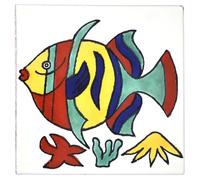 Tumia LAC - Azulejos Talavera Mexicanos Artesanales Estilo Edmundo - Ceramica para Manualidades y Salpicadero Cocina Bano - Azulejo individual
