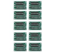 Tuminsi 10X 3S 40A para Destornillador 12V Li-Ion 18650 Pcm Tablero de Protección de La Batería Pcm con Equilibrio MóDulo de Paquete de Celda de Batería Liion
