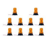 Tuminsi 10X Carretilla Elevadora 30 LED Luz de Baliza Luz Estroboscópica Peligro Emergencia Parpadeo Advertencia Ámbar