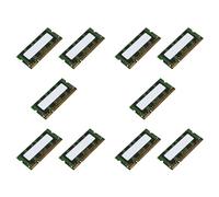 Tuminsi 10X Memoria RAM DDR2 de 2GB 667Mhz PC2 5300 Laptop Ram Memoria 1.8V 200PIN SODIMM para