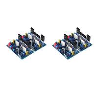 Tuminsi 2 Par de Placa Amplificadora de Potencia 100Wx2 Amplificador IRF240 FET Clase A Amplificador de Potencia Placa de Audio Amp para Sonido Doméstico