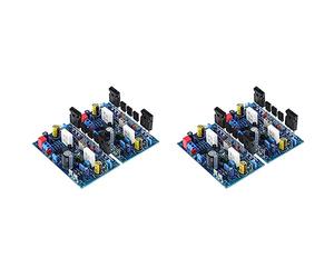 Tuminsi 2 Par de Placa Amplificadora de Potencia 100Wx2 Amplificador IRF240 FET Clase A Amplificador de Potencia Placa de Audio Amp para Sonido Doméstico