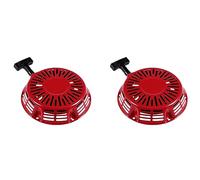 Tuminsi 2X 5Kw GX390 188F Generador de Gasolina Arrancador de Retroceso Piezas de La Bomba de Agua del Motor de Gasolina, Placa de Arranque de La Máquina de Micro-Labranza