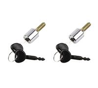 Tuminsi 2X Cerradura de Neumático de Rueda de Repuesto de Coche con Llave para Montero V24 V31 V32 V33 V36 V43 V44 V45 V46 V73 V77 4G54