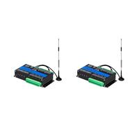 Tuminsi 2X GP4-WLTE 4G Global gsm SMS App Controlador RS485 Control Web 4 CH 4-20Ma Entradas Analógicas 10A Salidas de Relé, Enchufe UE