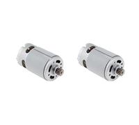 Tuminsi 2X GRS550VC Motor de CC de 14 Dientes 21500-29000RPM Motor de Taladro de Litio DC 14,4 V para Destornillador de Eléctrica Recargable