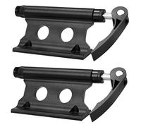 Tuminsi 2X Soporte de Horquilla de Bicicleta Cama de CamióN de Bicicleta Techo Bastidor de Bicicleta de Bicicleta Soporte de CamióN de Bloque para Bicicleta de Carretera MTB Negro