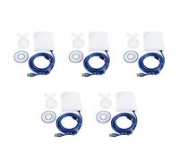Tuminsi 3X 150Mbps Antena de Alta Ganancia 14DBi Cable de 5M Adaptador USB Inalámbrico Receptor WiFi de Alta Potencia Impermeable de Alcance Al Aire Libre