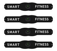 Tuminsi 3X Entrenador de Estimulador Muscular Etiquetas Engomadas Eléctricas de la Pérdida Peso del Entrenamiento Abdominal de la Aptitud Inteligente Cinturón Adelgazante Corporal Unisex