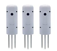 Tuminsi 3X Medidor Inalámbrico de Humedad del Suelo Tuya Zigbee, Probador de Temperatura Y Humedad, Monitor de Planta, Detector Impermeable IP67 para Jardín