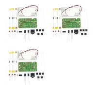 Tuminsi 3X Módulo Receptor de Radio Estéreo FM Ajustable de 76-108 MHz Kit de Bricolaje Receptor Inalámbrico Producción Electrónica de Bricolaje