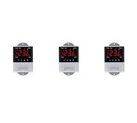 Tuminsi 3X Termostato Controlador de Temperatura Wifi Inalámbrico AC110-220V DTC1201 Sensor Control de Aplicación de Pantalla Digital para Hogar Inteligente