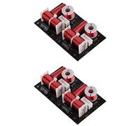 Tuminsi 4 Piezas 400 W Divisor de Frecuencia de Altavoz 2 Vías 2 Unidades Filtros Divisor Estante de Sonido de Alta Fidelidad Woofer Y Tweeter