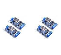 Tuminsi 4 Piezas DC12-24V Dual MOS Relé de Retardo de Tiempo Digital Disparador Temporizador de Interruptor de Retardo Placa de Circuito Módulo de Control de Tiempo