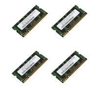 Tuminsi 4X Memoria RAM DDR2 de 2GB 667Mhz PC2 5300 Laptop Ram Memoria 1.8V 200PIN SODIMM para