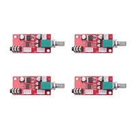 Tuminsi 4X Placa Amplificadora de Auriculares El Amplificador En Miniatura MAX4410 Se Puede Utilizar como Preamplificador En Lugar de NE5532